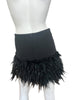 Thumbnail for VINTAGE FEATHER SKIRT