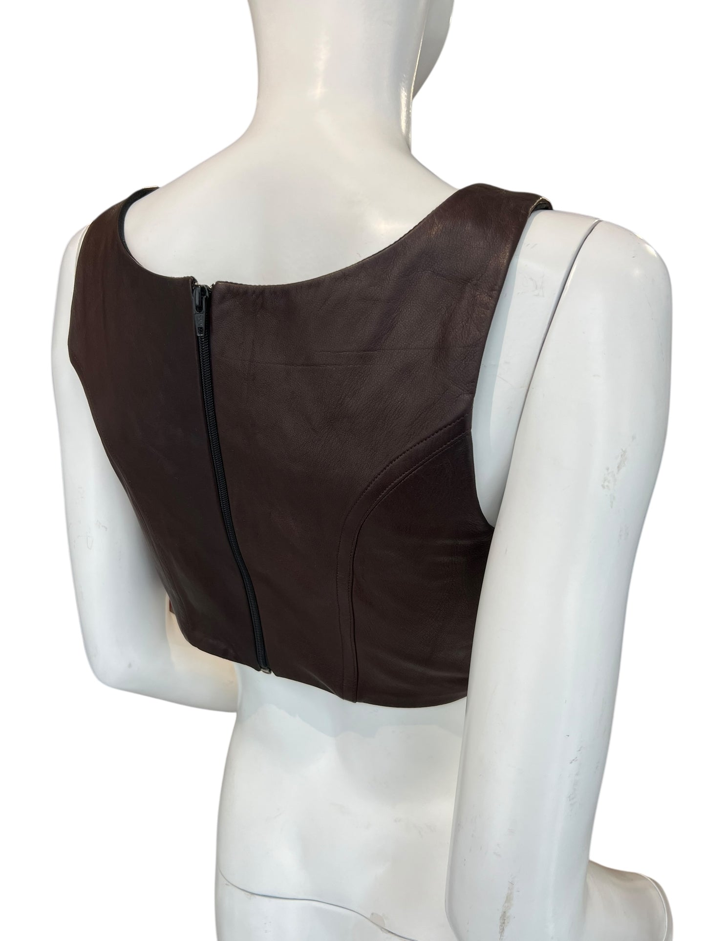 PLEIN SUD F/W 1994 LEATHER TOP