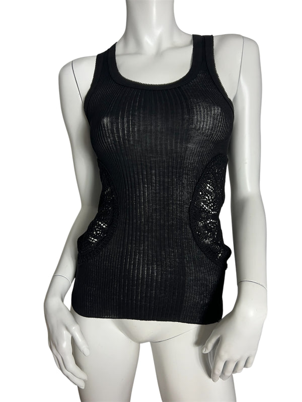 JEAN PAUL GAULTIER CROCHET TANK TOP