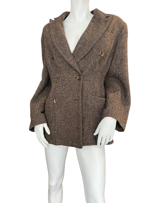 JUNIOR GAULTIER WOOL & SILK BLAZER