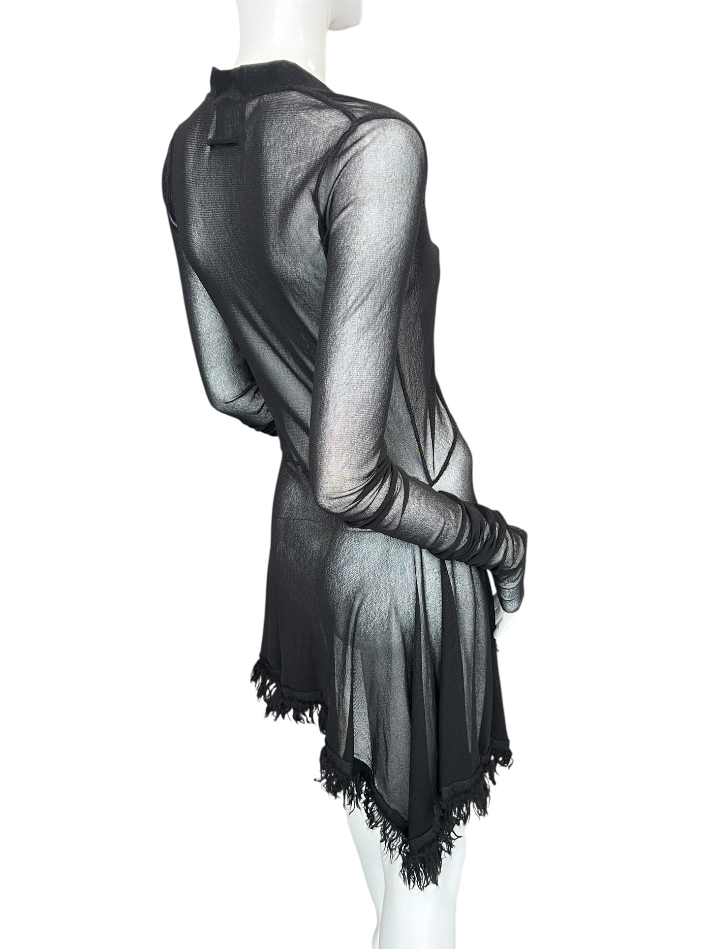 JEAN PAUL GAULTIER MESH CARDGIAN