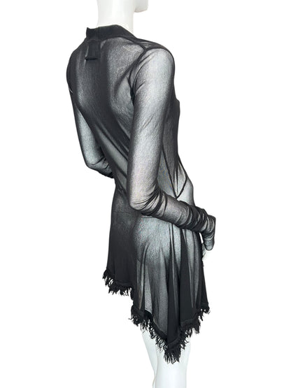JEAN PAUL GAULTIER MESH CARDGIAN