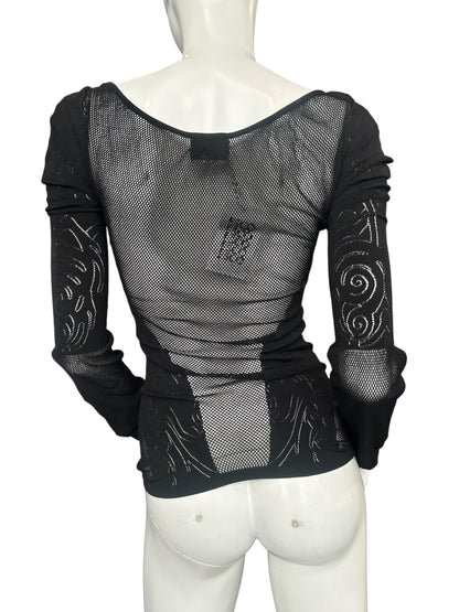 JEAN PAUL GAULTIER FISHNET TOP