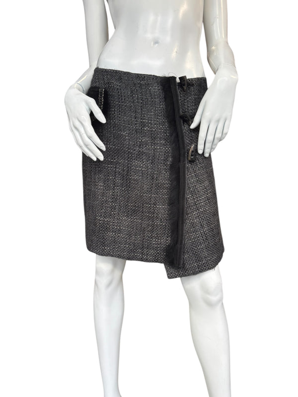 PRADA SHEEP FUR SKIRT