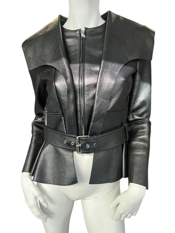 ALEXANDER MCQUEEN F/W 2018 LEATHER JACKET