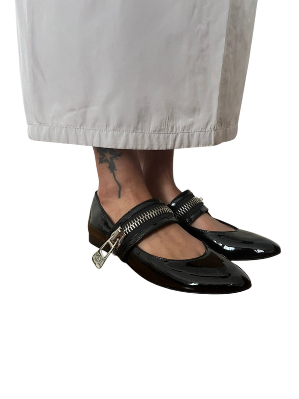 SONIA RYKIEL ZIP BALLERINA