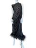 Thumbnail for MAISON MARGIELA SILK & FEATHERS DRESS