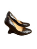Thumbnail for SALVATORE FERRAGAMO LEATHER WEDGE HEELS