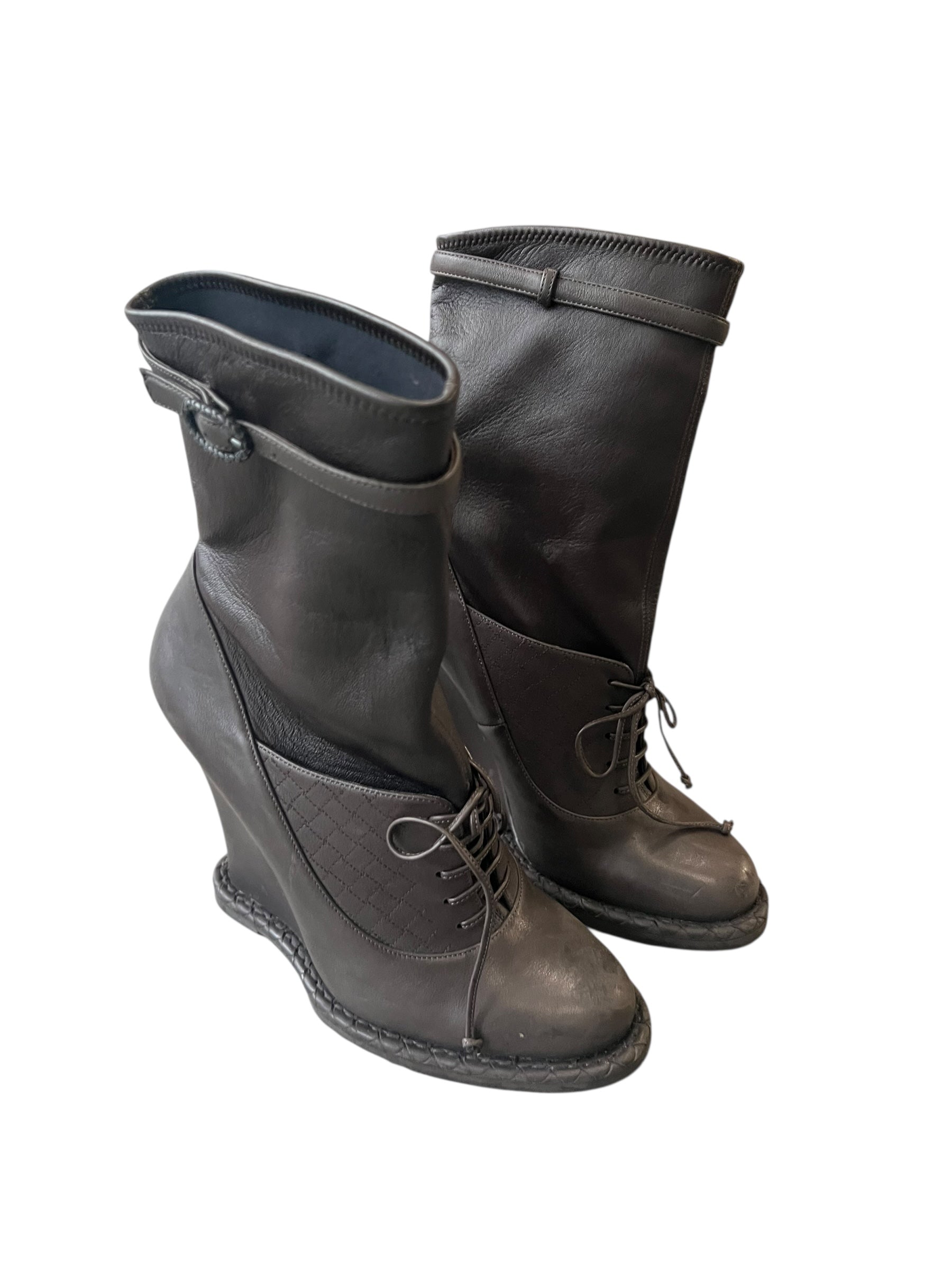 BOTTEGA VENETA F/W 2017 LEATHER BOOTS