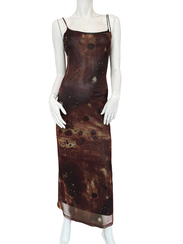 PLEIN SUD MESH DRESS