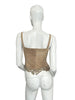 Thumbnail for MARIELLA BURANI LEATHER CORSET TOP