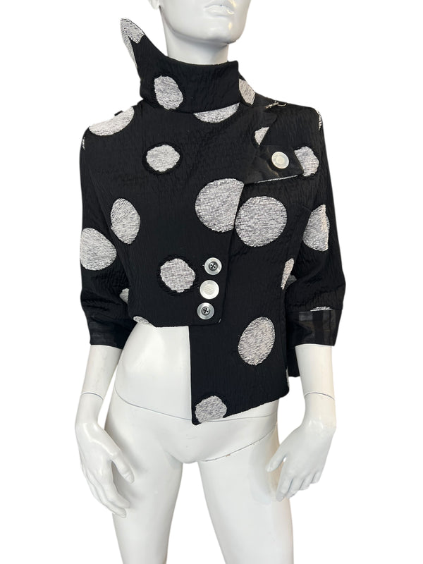 ADELINE ZILLIOX POLKA DOT JACKET