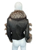 Thumbnail for JITROIS LEATHER & FUR JACKET
