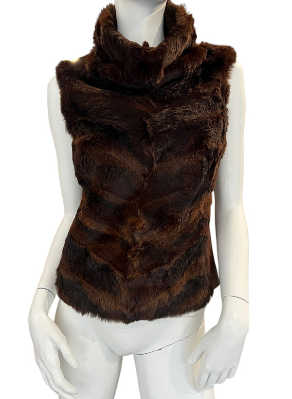 PLEIN SUD FUR VEST
