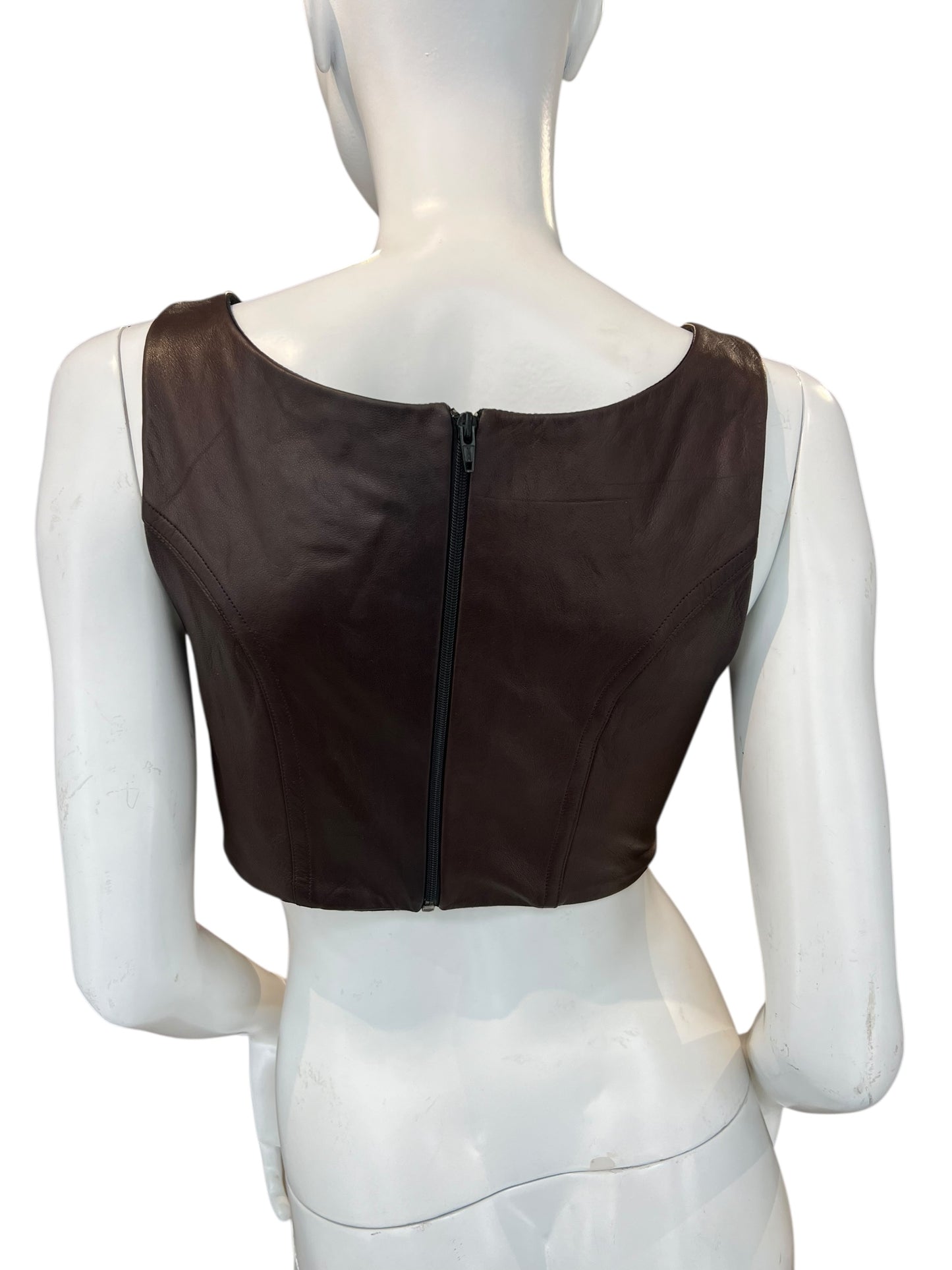 PLEIN SUD F/W 1994 LEATHER TOP