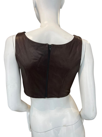 PLEIN SUD F/W 1994 LEATHER TOP