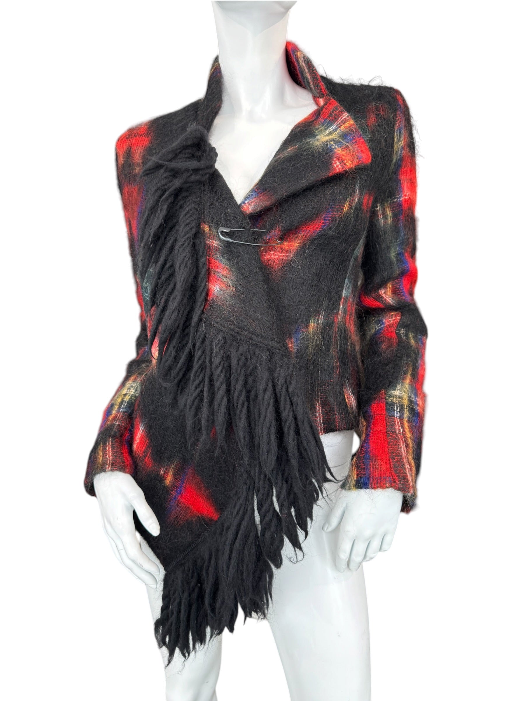 PLEIN SUD MOHAIR JACKET