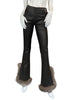 Thumbnail for JITROIS LEATHER FUR PANTS