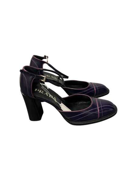 PRADA HEEL, PURPLE