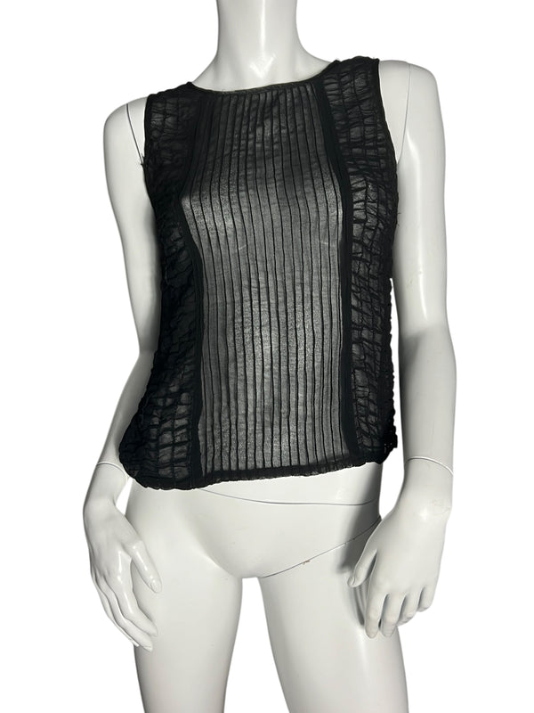 VINTAGE SHEER TULLE TOP