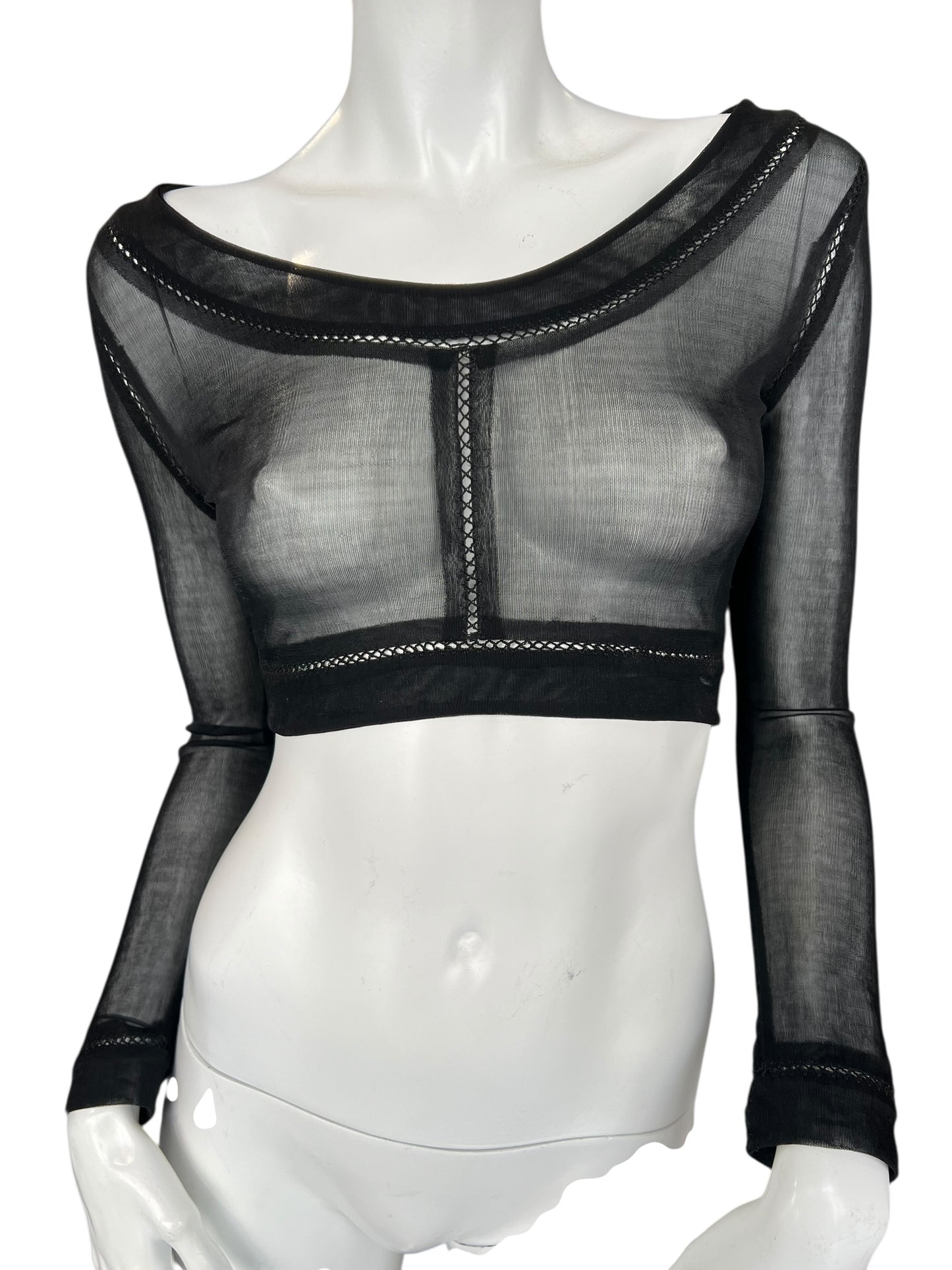 PLEIN SUD SHEER TOP