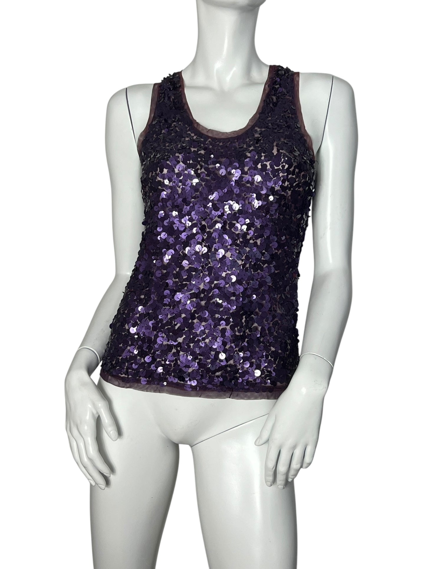 SISLEY SEQUIN TANK TOP