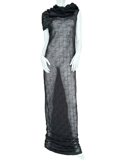 JUNYA WATANABE S/S 2016 WOOL MAXI DRESS
