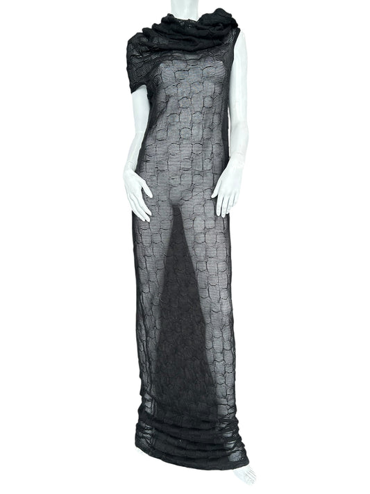 JUNYA WATANABE S/S 2016 WOOL MAXI DRESS