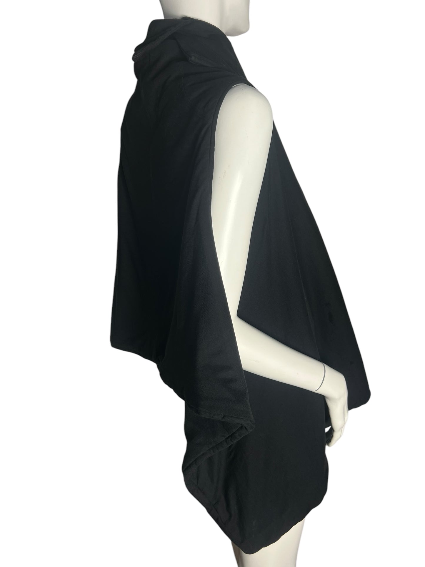 ANN DEMEULEMEESTER SLEEVELESS COTTON JACKET
