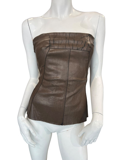 RICK OWENS F/W 2023 DENIM TOP