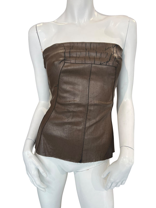 RICK OWENS F/W 2023 DENIM TOP