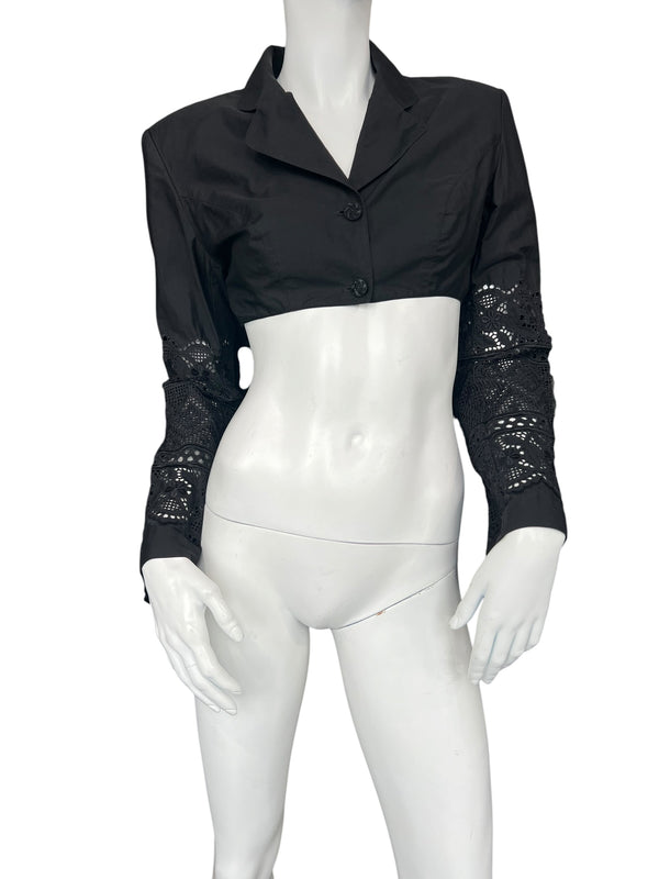 PLEIN SUD 1990'S CROPPED BLAZER