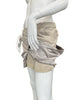 Thumbnail for ILARIA NISTRI LEATHER & SILK SKIRT