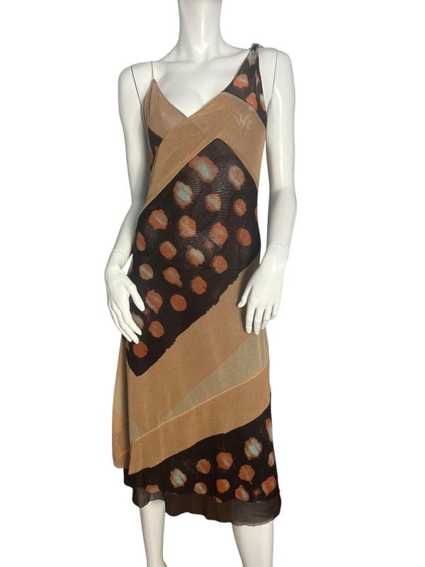 JEAN PAUL GAULTIER S/S 2001 ASYMETRICAL DRESS