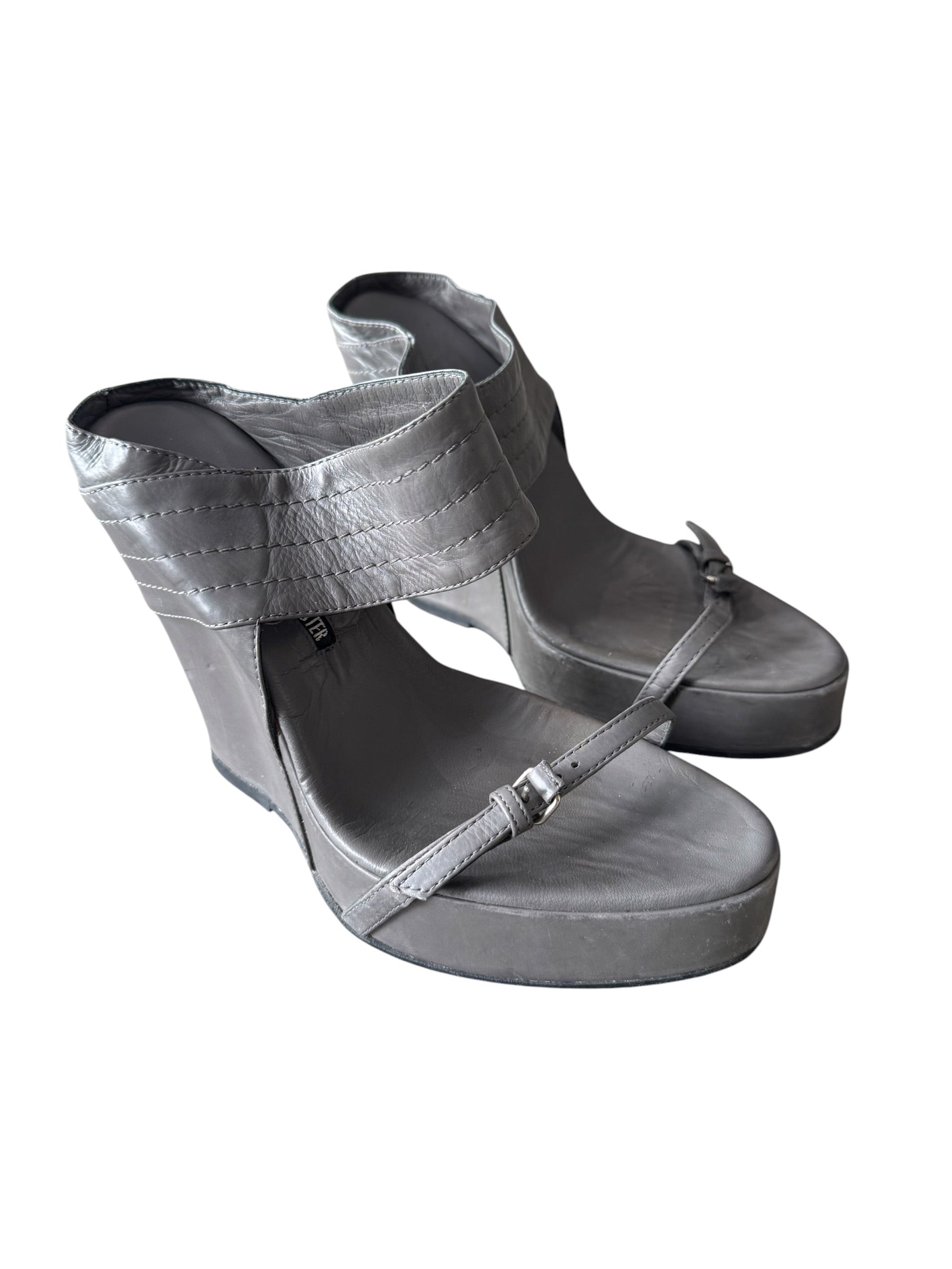 ANN DEMEULEMEESTER WEDGE HEELS