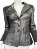 Thumbnail for DIANE VON FÜRSTENBERG LEATHER BLAZER