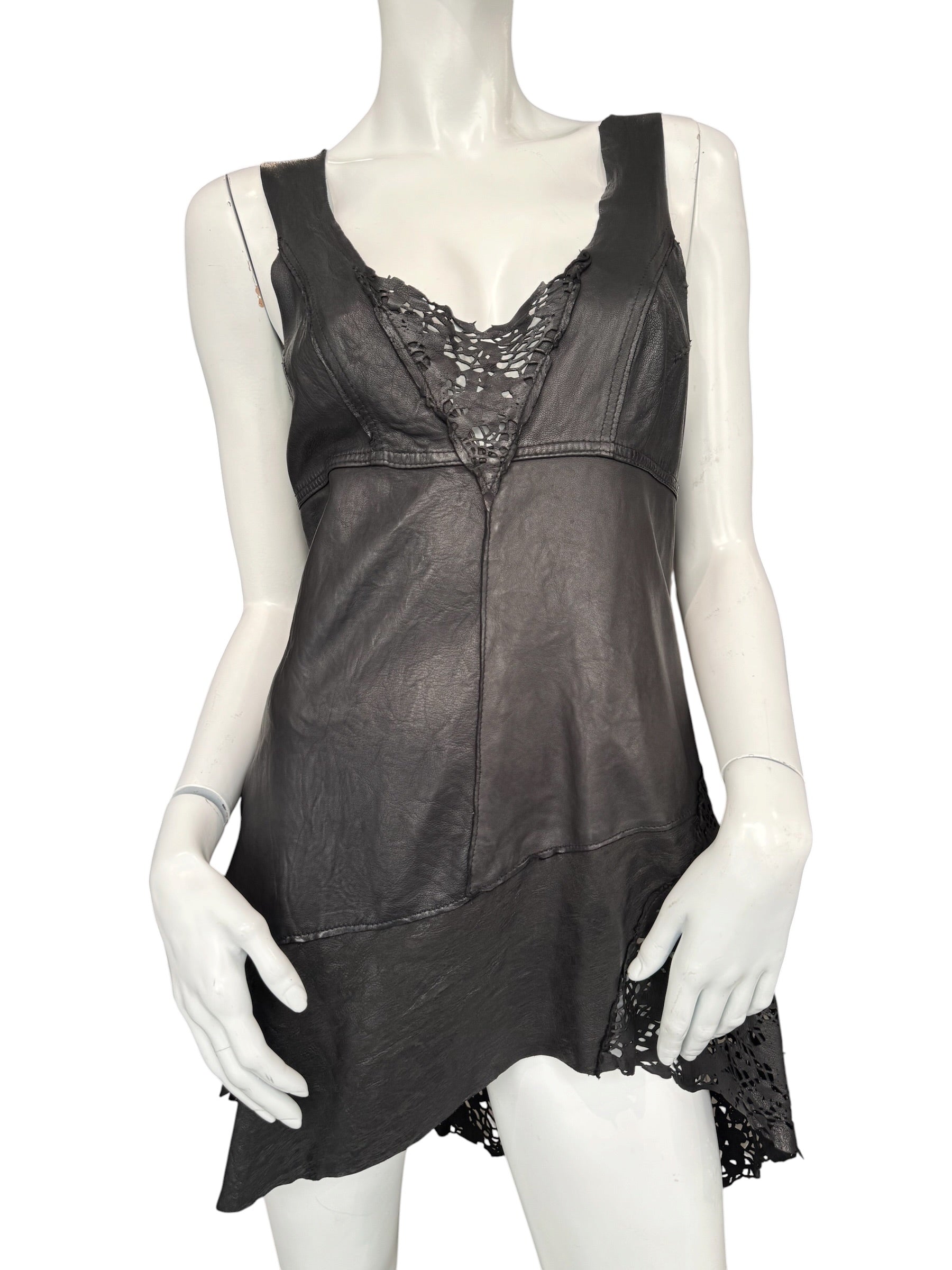 LE CUIR PERDU LEATHER DRESS