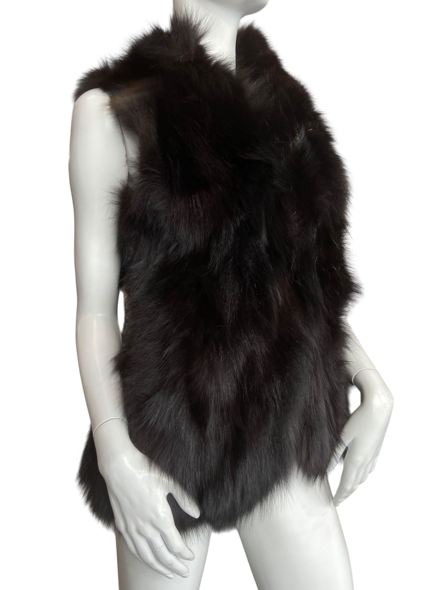VINTAGE FOX FUR VEST