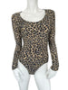 Thumbnail for CHRISTIAN DIOR LEOPARD PRINT BODYSUIT