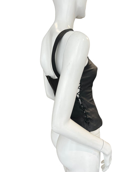 VINTAGE LEATHER TOP
