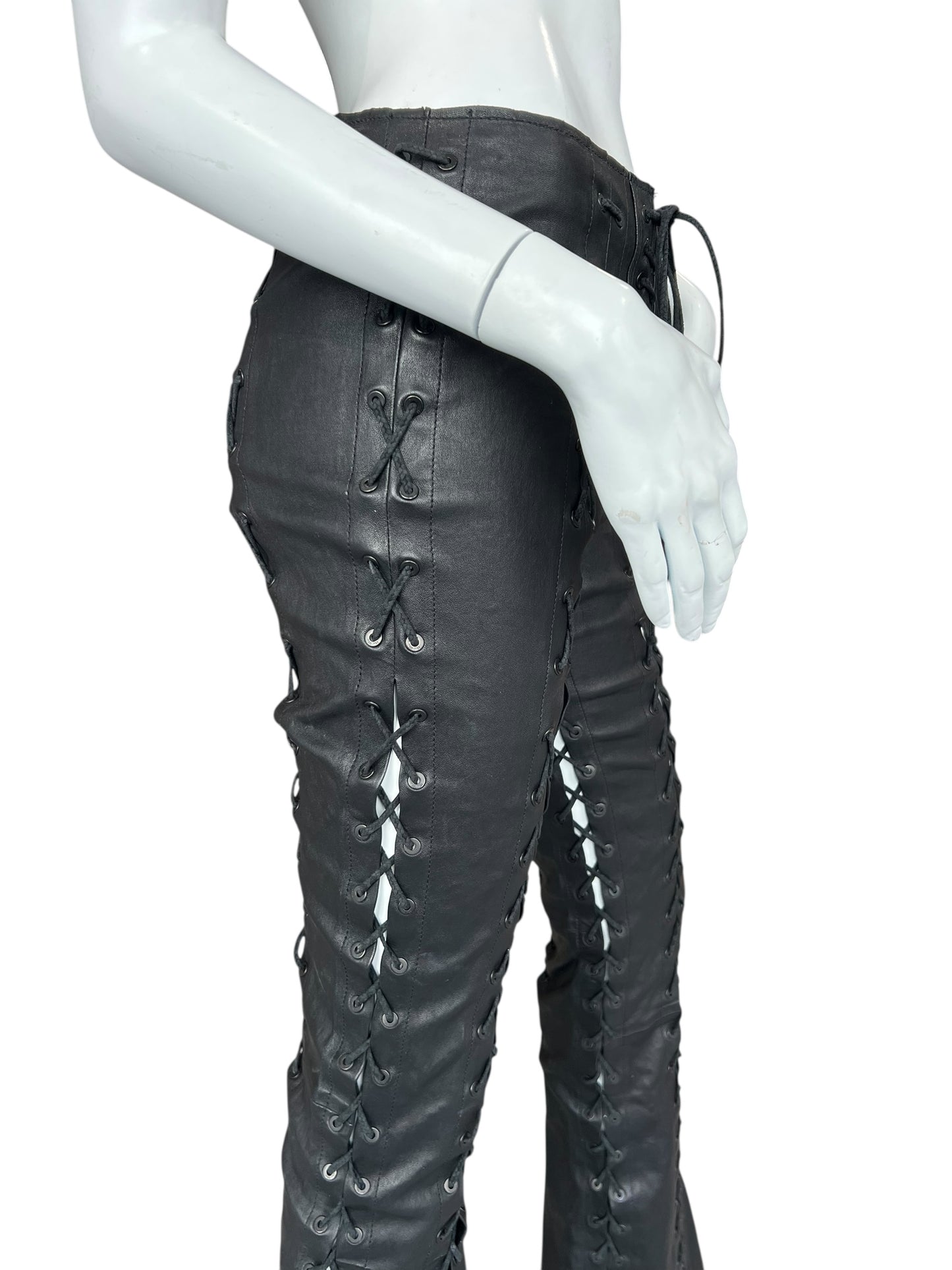 BEN TAVERNITI LEATHER PANTS