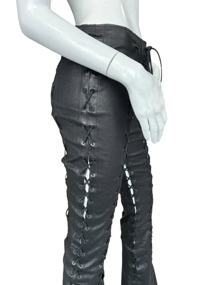 BEN TAVERNITI LEATHER PANTS