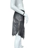 Thumbnail for VINTAGE ZIP LEATHER SKIRT