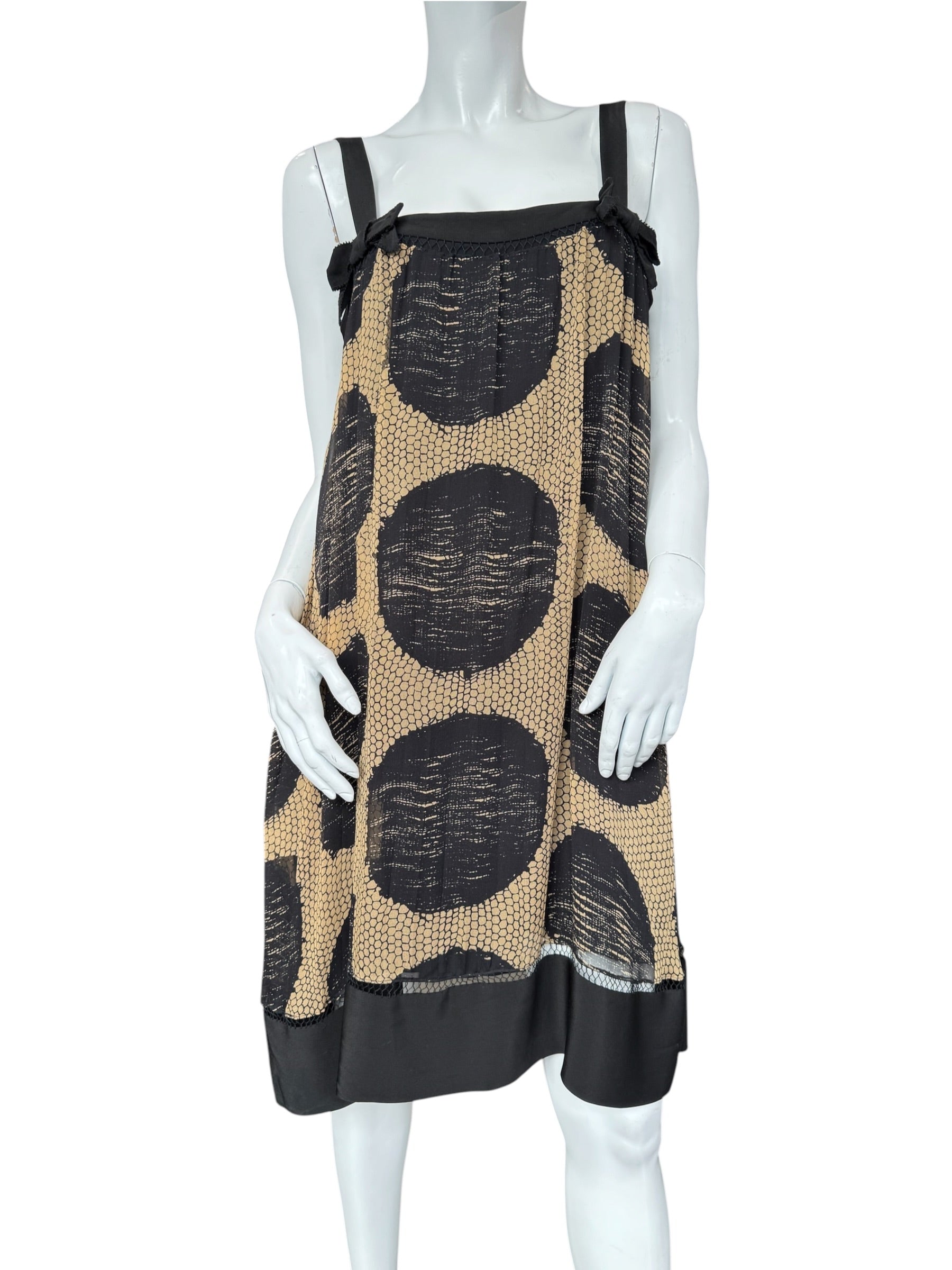 DIANE VON FÜRSTENBERG POLKA SILK DRESS