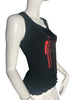 Thumbnail for JEAN PAUL GAULTIER 2007 GENDER FRINGE TANK TOP