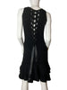 Thumbnail for LUISA SPAGNOLI ANGORA LACED UP DRESS