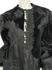 Thumbnail for VINTAGE JACQUARD LACE AND VELVET EMBROIDERED JACKET