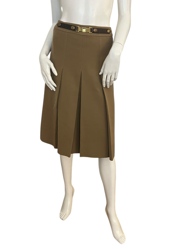 CELINE PLEATED SKIRT