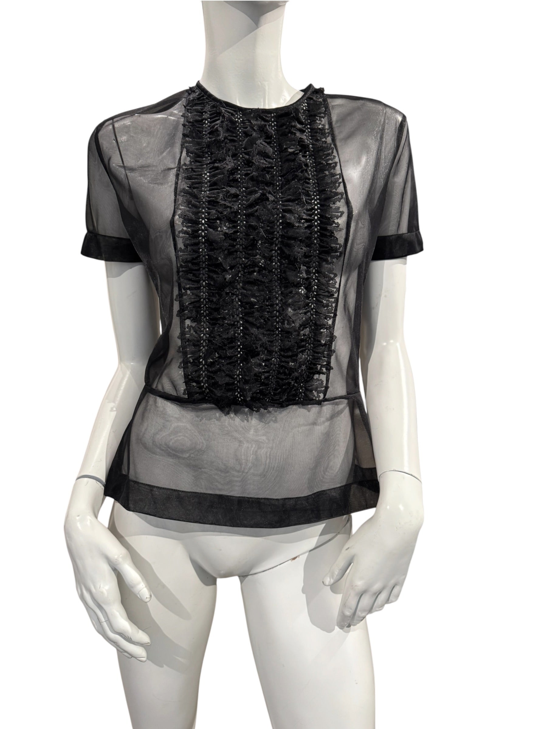 JEAN PAUL GAULTIER SHEER TOP