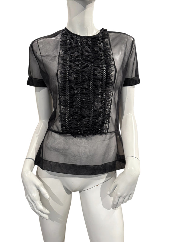 JEAN PAUL GAULTIER SHEER TOP